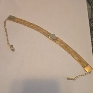 Park Lane Vintage Gold Mesh Choker Necklace